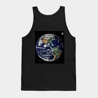 1980s Science  universe space climate change  Planet Earth Tank Top